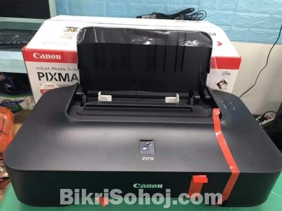 Canon Pixma iP 2770 Inkjet Printer With Genuine Cartridge